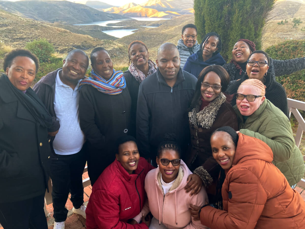 Group of Lesotho workshop participants